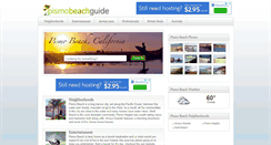 Desktop Screenshot of pismobeachguide.com